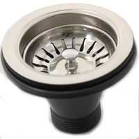  Premium Kitchen Drain Strainer Kitchen Accessory - Brushed Satin