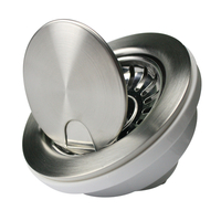  Premium Kitchen Drain Strainer Kitchen Accessory - Brushed Satin