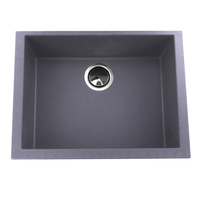 Plymouth Collection White/Color Undermount - Single Bowl Kitchen Sink - Titanium