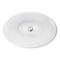  Regatta Collection Self Rimming Bathroom Sink - White