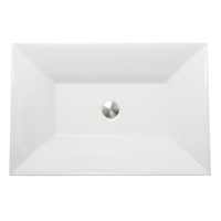  Regatta Collection Vessel Style Bathroom Sink - White