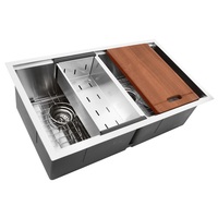  Pro Series Stainless Steel Undermount - Double Bowl Kitchen Sink - Stainless steel