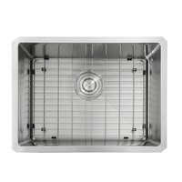  Pro Series Stainless Steel Undermount - Single Bowl Kitchen Sink - Brushed Satin