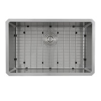  Pro Series Stainless Steel Undermount - Single Bowl Kitchen Sink - Brushed Satin