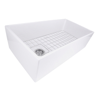  Cape Collection Apron Front / Specialty Sink Kitchen Sink - White