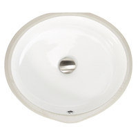  Great Point Undermount Style Bathroom Sink - White