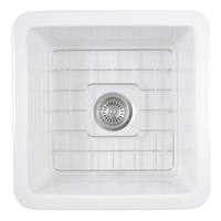  Cape Collection White/Color Undermount - Single Bowl Kitchen Sink - White