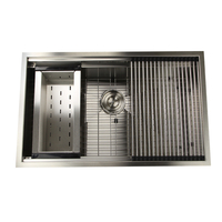  Pro Series Stainless Steel Double Bowl Kitchen Sink - Silver