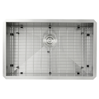  Pro Series Stainless Steel Undermount - Single Bowl Kitchen Sink - Brushed Satin