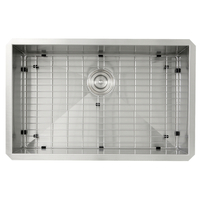  Pro Series Stainless Steel Undermount - Single Bowl Kitchen Sink - Brushed Satin