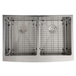 APRON332210-DBL-SR Pro Series Apron Front / Specialty Sink Kitchen Sink - Stainless steel