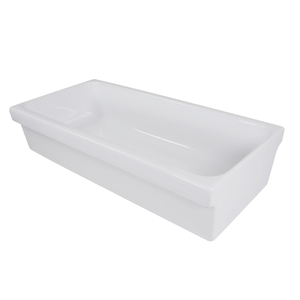 NCanal3590 Brant Point Collection Vessel Style Bathroom Sink - White