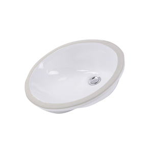 NGB17x14W Great Point Undermount Style Bathroom Sink - White