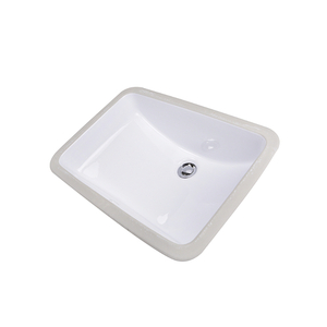 NGB18x12W Great Point Undermount Style Bathroom Sink - White