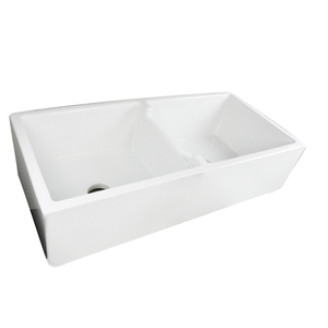 NHyannis39DBL Cape Collection Apron Front / Specialty Sink Kitchen Sink - White