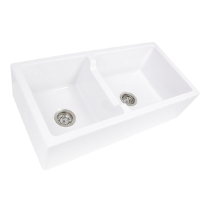 NHyannis36DBL Cape Collection Apron Front / Specialty Sink Kitchen Sink - White