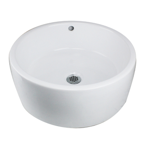 NNSV213 Brant Point Collection Vessel Style Bathroom Sink - White