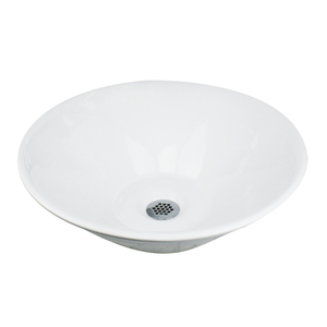 NNSV222 Brant Point Collection Vessel Style Bathroom Sink - White