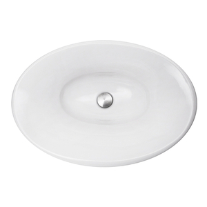 NRC70640W Regatta Collection Self Rimming Bathroom Sink - White