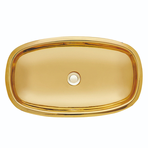 NRC79040G Regatta Collection Vessel Style Bathroom Sink - Gold