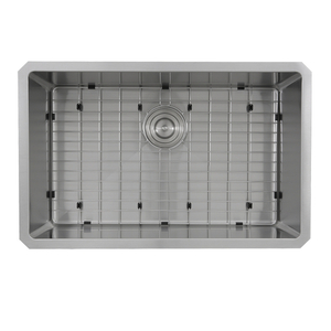 NSR3018 Pro Series Stainless Steel Undermount - Single Bowl Kitchen Sink - Brushed Satin