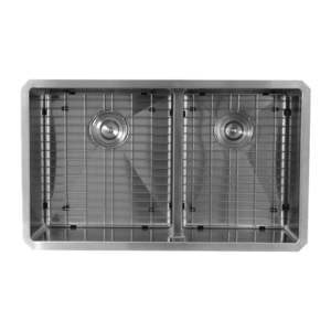 NSR3219OS16 Pro Series Stainless Steel Undermount - Double Bowl Kitchen Sink - Stainless steel