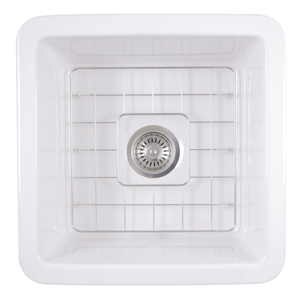 NWellfleet1818W Cape Collection White/Color Undermount - Single Bowl Kitchen Sink - White