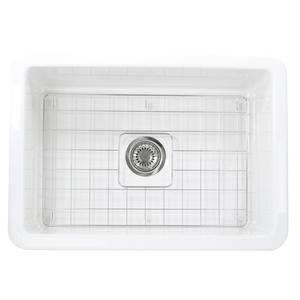 NWellfleet2719W Cape Collection White/Color Undermount - Single Bowl Kitchen Sink - White