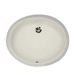 Nantucket Sinks NUM15x12B Bisque Undermount Bathroom Sink