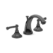 Newport Brass N1020/54 Gloss Black 8'' Widespread Bathroom Sink Faucet