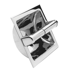 N10-89/14 Annabella Paper Holder Bathroom Accessory - Gun Metal