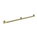 Newport Brass N1200-3942/03N Uncoated Polished Brass - Living Grab Bar