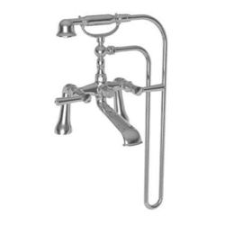 N1200-4273/15 Metropole Deck Mount With Handshower Tub Faucet - Polished Nickel - Natural