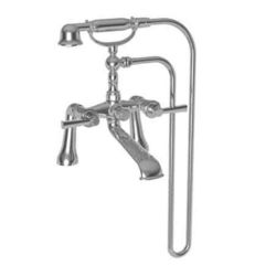 N1620-4273/65 Miro Deck Mount With Handshower Tub Faucet - Biscuit