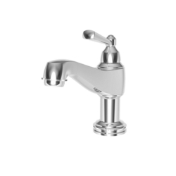 N1623/65 Miro Single Hole Bathroom Faucet - Biscuit