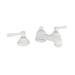 Newport Brass N1660/50 White 8'' Widespread Bathroom Sink Faucet
