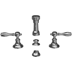 N1779/15 Victorian Vertical Spray Bidet Faucet - Polished Nickel - Natural