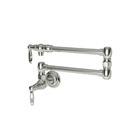  Metropole Pot Filler Kitchen Faucet - Polished Nickel - Natural