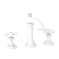  Sutton 8'' Widespread Bathroom Faucet - White
