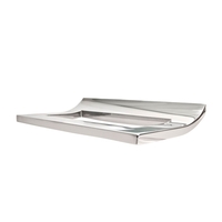 Secant Towel Ring Bathroom Accessory - Polished Chrome