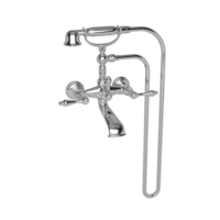  Seaport Wall Mount Whirlpool Faucet Tub Faucet - Biscuit