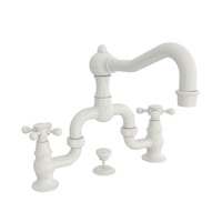 Chesterfield 8'' Widespread Bathroom Faucet - Biscuit