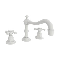  Chesterfield 8'' Widespread Bathroom Faucet - White