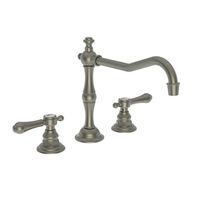  Chesterfield Two-Handle Kitchen Faucet - Gun Metal