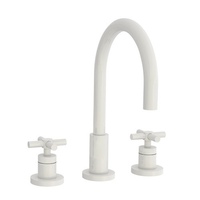  East Linear 8'' Widespread Bathroom Faucet - Biscuit