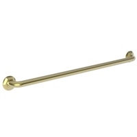  Metropole Grab Bar Bathroom Accessory - Uncoated Polished Brass - Living