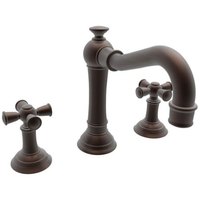  Jacobean 8'' Widespread Bathroom Faucet - Weathered Copper - Living