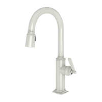  Adams Pull-Out Spray Kitchen Faucet - Biscuit