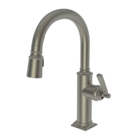  Adams Single-Hole Bar Faucet - Gun Metal