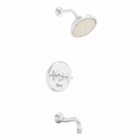  Jacobean Tub & Shower Faucet Trim Trim Kit - Polished Nickel - Natural